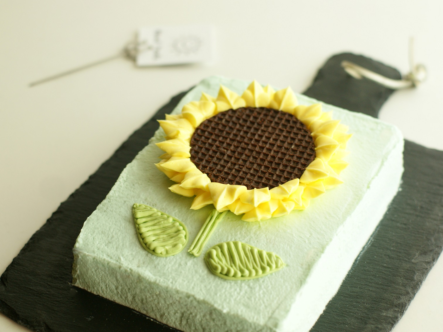 大きな ひまわりのケーキ Cake Design Hane
